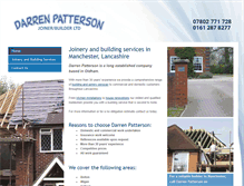 Tablet Screenshot of darrenpatterson-builder.co.uk